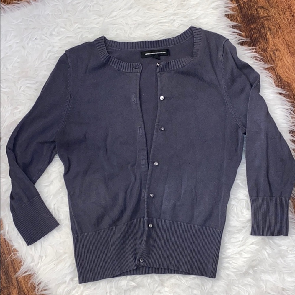 Express 3/4 sleeve cardigan